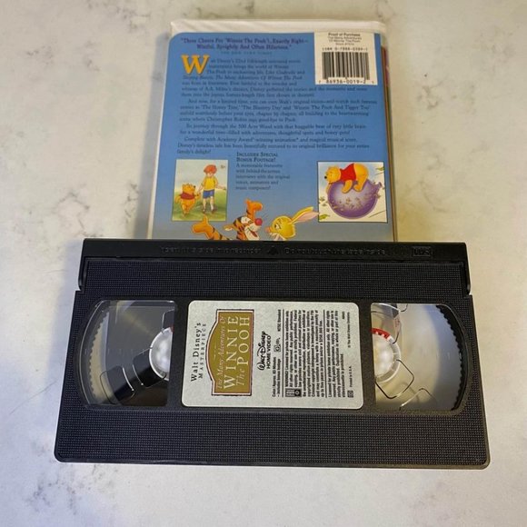 The Many Adventures of Winnie the Pooh (VHS, 1996) - Picture 2 of 2